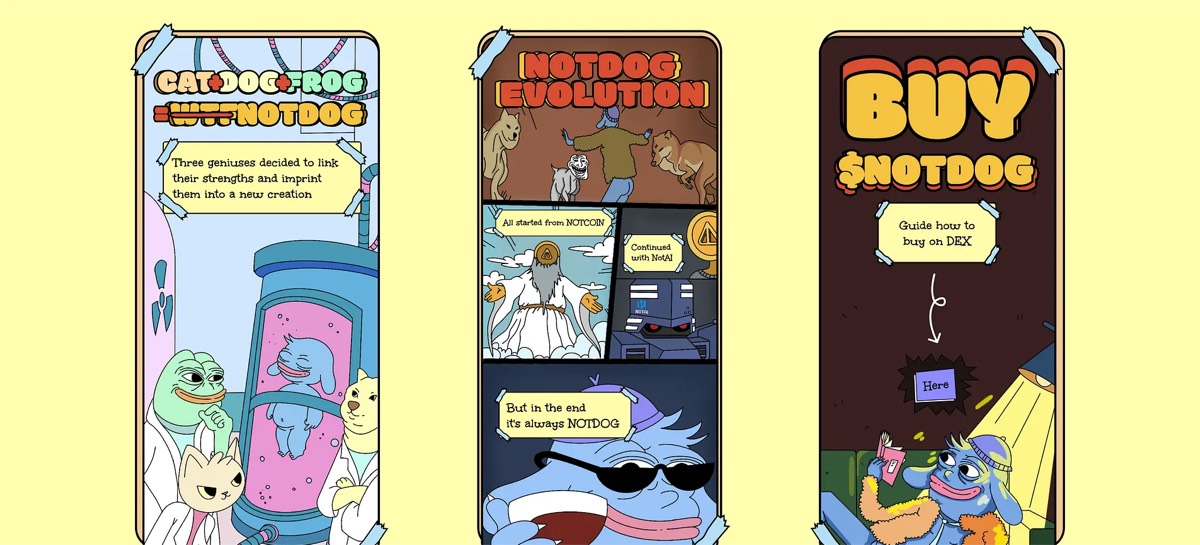 NOTDOG origin, evolution, and buy guide comic panels
